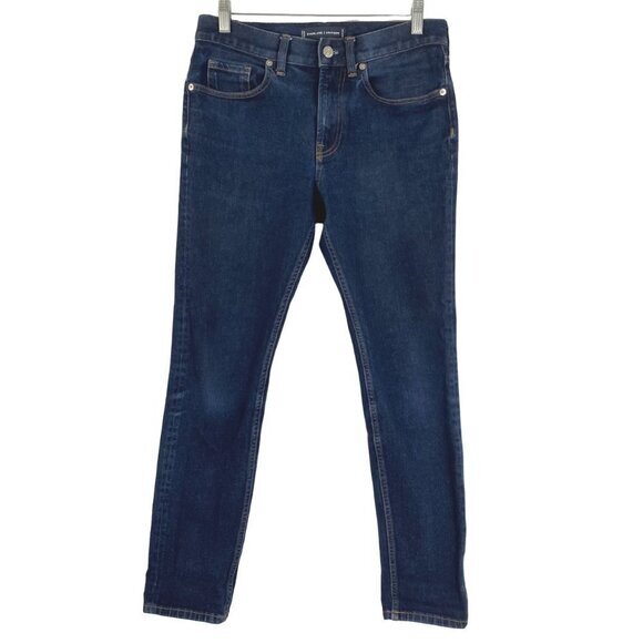 Everlane Uniform The‎ Slim Jeans Mens Size 30 Blue Organic Cotton Blend PT-2104 - Picture 1 of 10